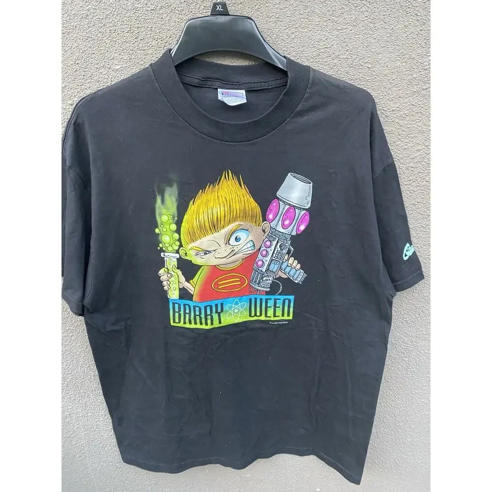 Vintage Y2K Barry Ween T Shirt Size XL Black 2000 - Picture 5 of 11